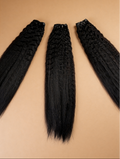 Kinky Straight Seamless Clip Ins