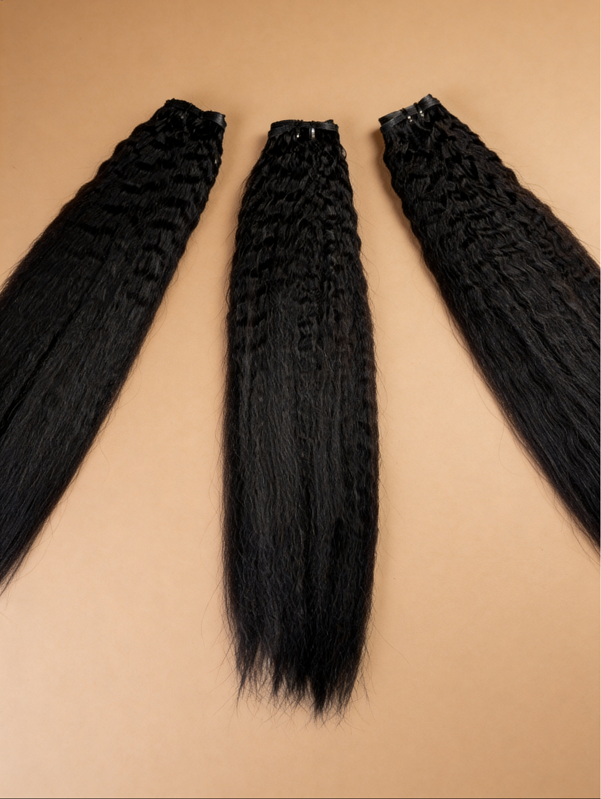 Kinky Straight Seamless Clip Ins